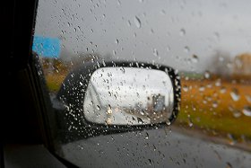 Don't go on a test drive in rainy weather conditions